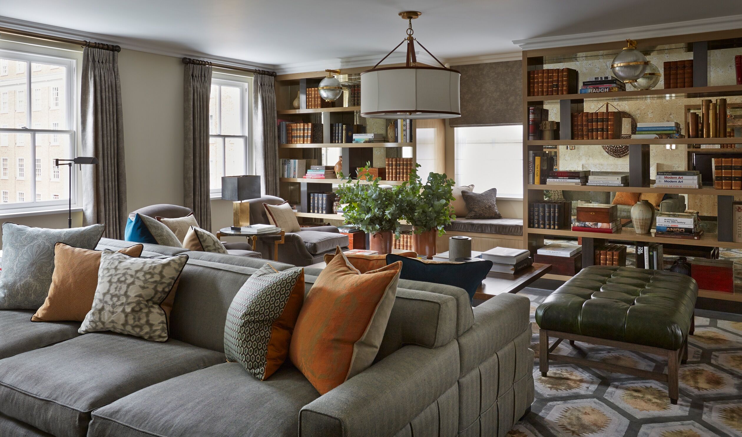 luxury living room interior for knightsbridge penthouse